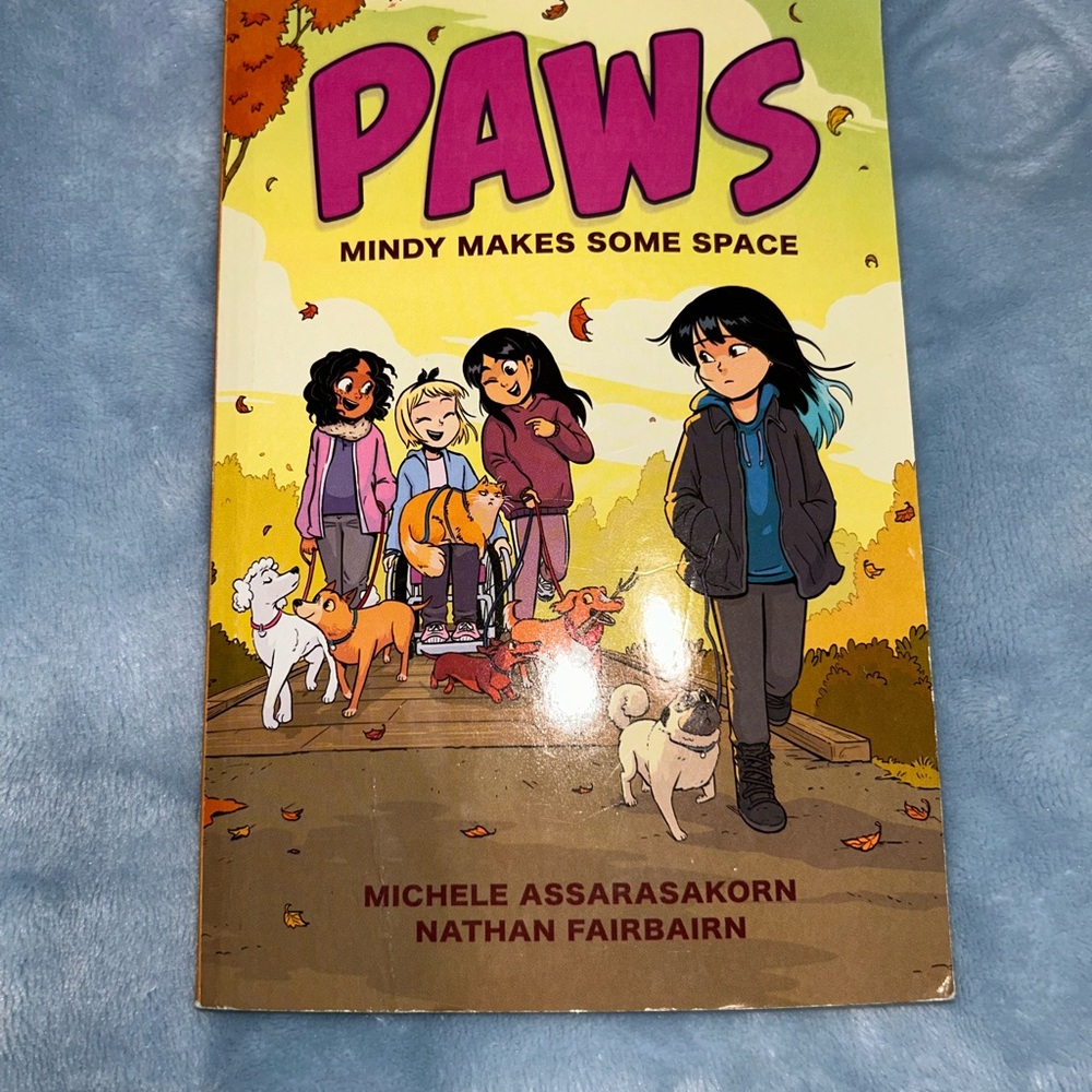 Scholastic PAWS Graphic Novel with Colorful Cover